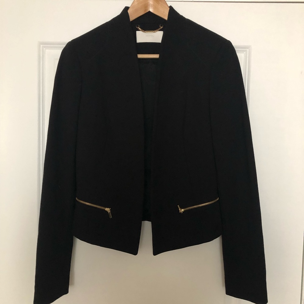 Hugo Boss Jacket w Zipper Detailing
